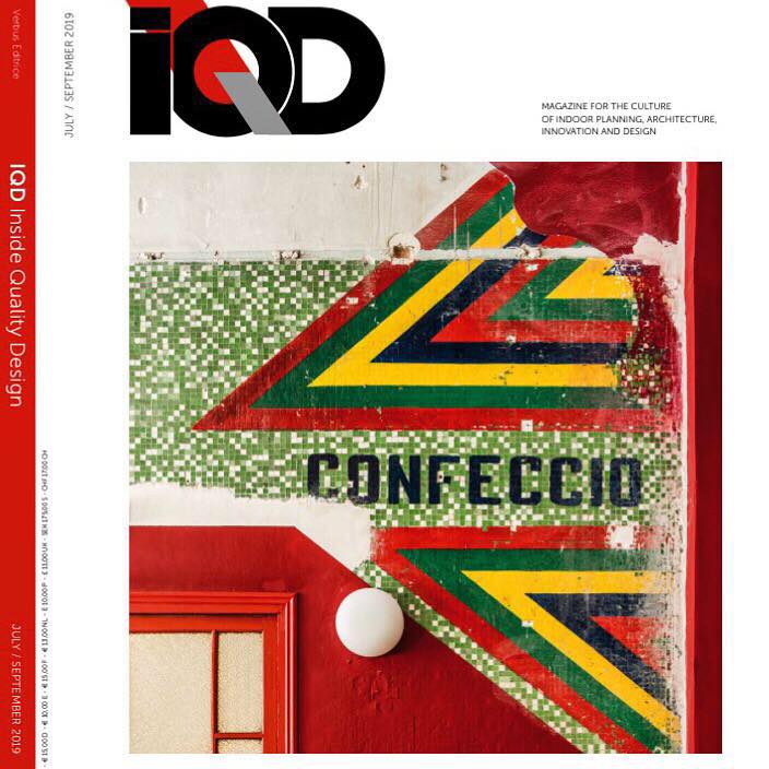 copertina rivista iqd inside quality design roberta busnelli milano ldaimda